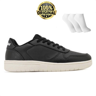 Tênis Mormaii Authentic Masculino Preto Branco + 3 Pares de Meias Original com Nota Fiscal e Garantia