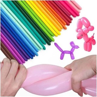 Balão 260 Bexiga Canudo 50un Várias Cores - Sortido em Oferta na Shopee