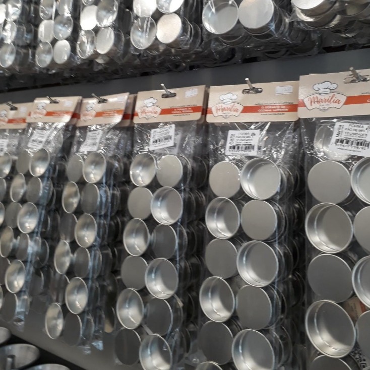 12 UNIDADES FORMAS REDONDAS P/ PÃO DE MEL FUNDO FIXO Nº 1 OU Nº 2 MARÍLIA EM FLANDRES