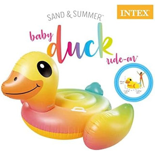 Bote Inflável Pato Colorido - Intex 57556