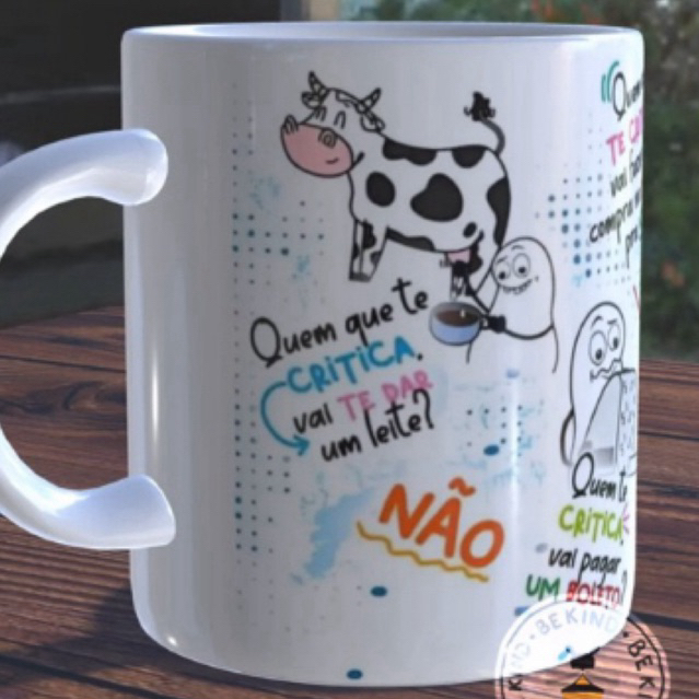 Caneca Personalizada “Quem te critica” Jojo Toddynho | be kind.
