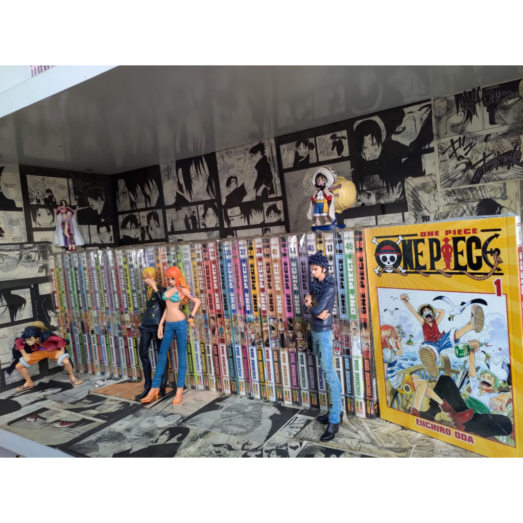 Mangá ONE PIECE 1 AO 50 VOLUMES AVULSOS Diversos PANINI 1 ao  50 Complete sua coleção avulso [KYAHSHOPEE]