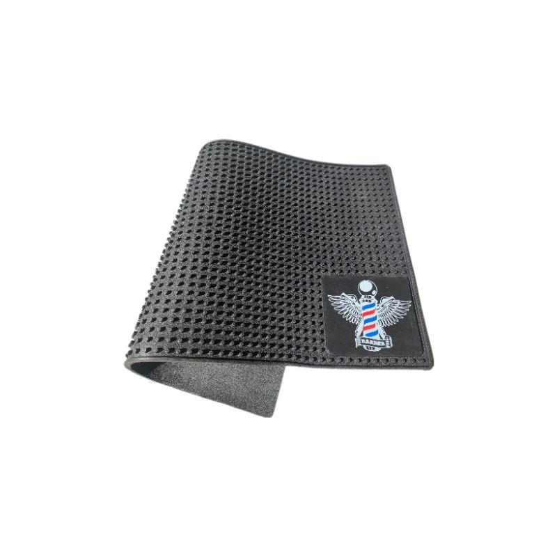 Tapete Antiderrapante Para Bancada De Barbearia Barbeiro 40x24 cm Top