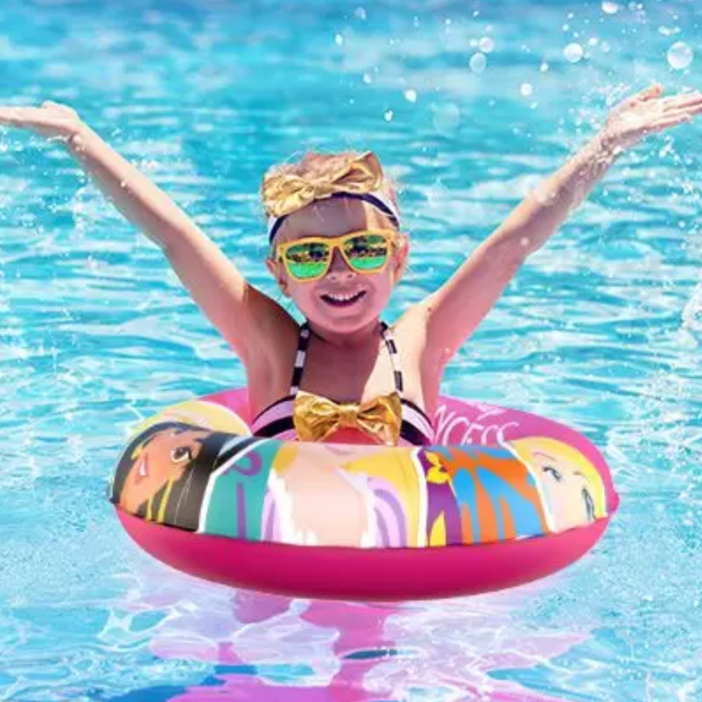 Boia Inflável Circular Princesas 72cm - Etitoys em Oferta na Shopee
