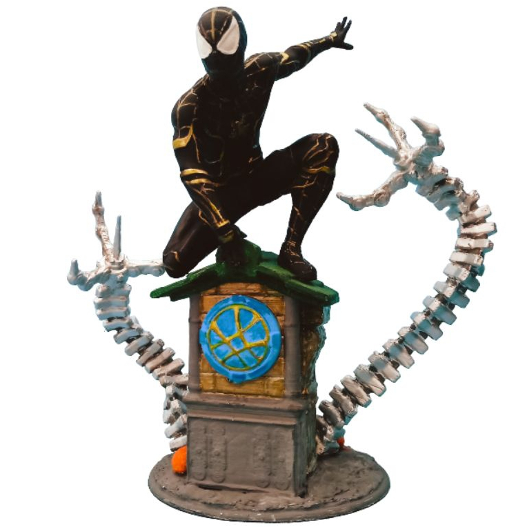 Homem Aranha Vingadores Super Heróis Homem Aranha Marvel, 18cm Vingadores