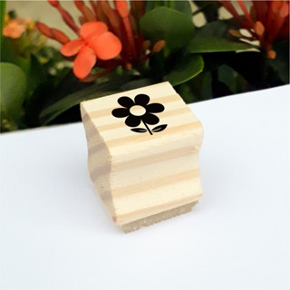 Carimbo Flor - 2cm x 2cm - Cód. FLR007