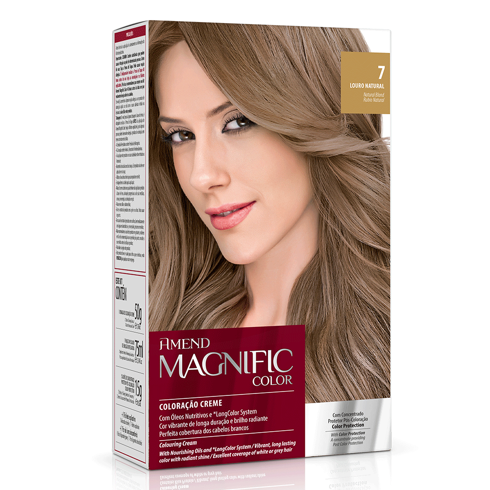 Amend Coloração Magnific Color 7.0 Louro Natural