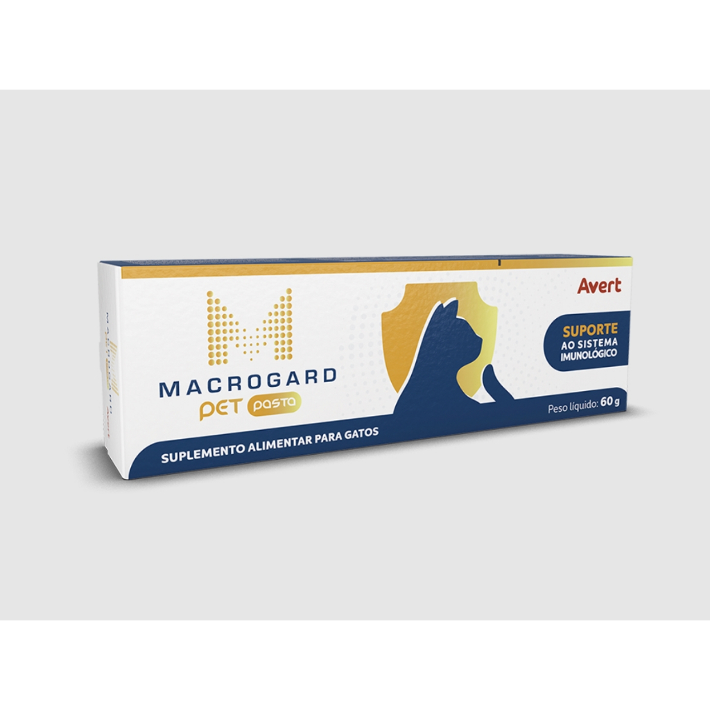Macrogard Pet Pasta 60g Suplemento Alimentar para Gatos Avert