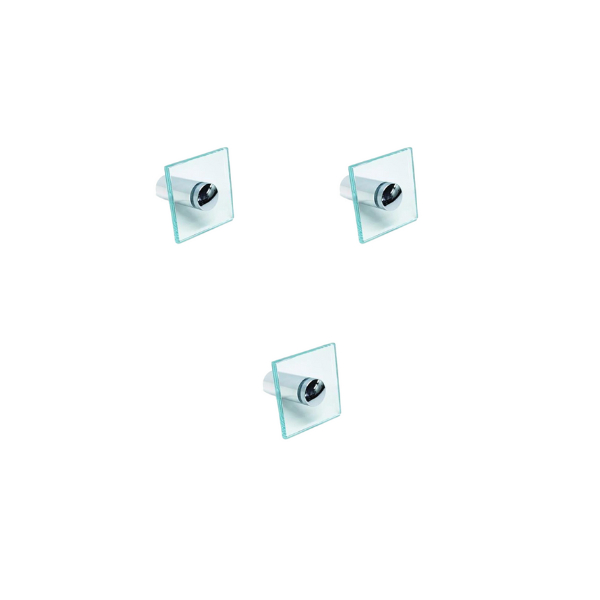 kit  Suporte De Toalha Para Rosto Simples em vidro 8mm de 2 a 7 peças . em Oferta na Shopee