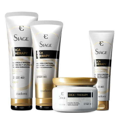 Eudora Siàge Cica-Therapy - Shampoo, condicionador, mascara, leave-in, etc