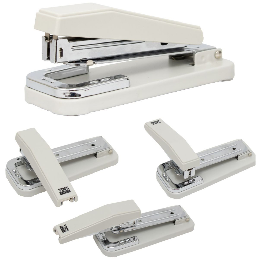 Grampeador Rotativo De Metal Yins Paper 24/6 E 26/6 em Oferta na Shopee