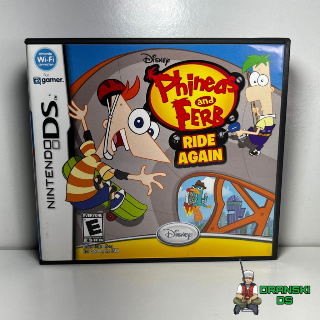 Disney Phineas And Ferb Ride Again DS