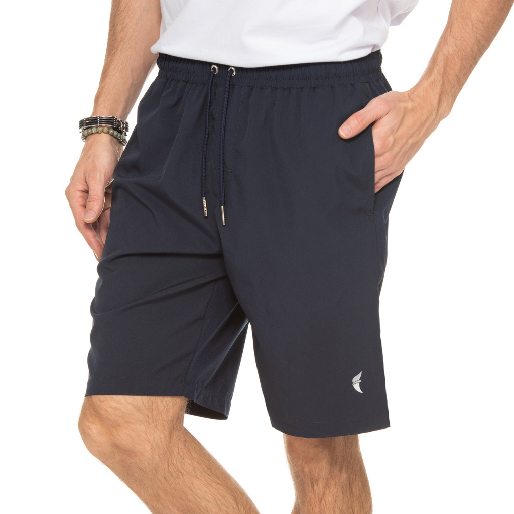Bermuda Esportiva Elastano Academia Cintura de Elástico Masculino Adulto e Plus Size Elastic Sport Parolli
