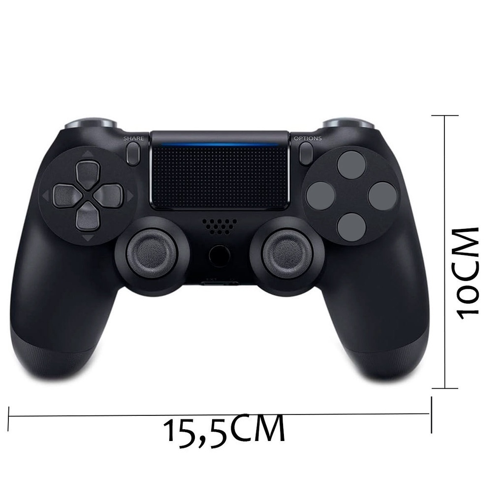 Controle Sem Fio Compatível Play4 Joystick Jogo Bluetooth Celular MingStore