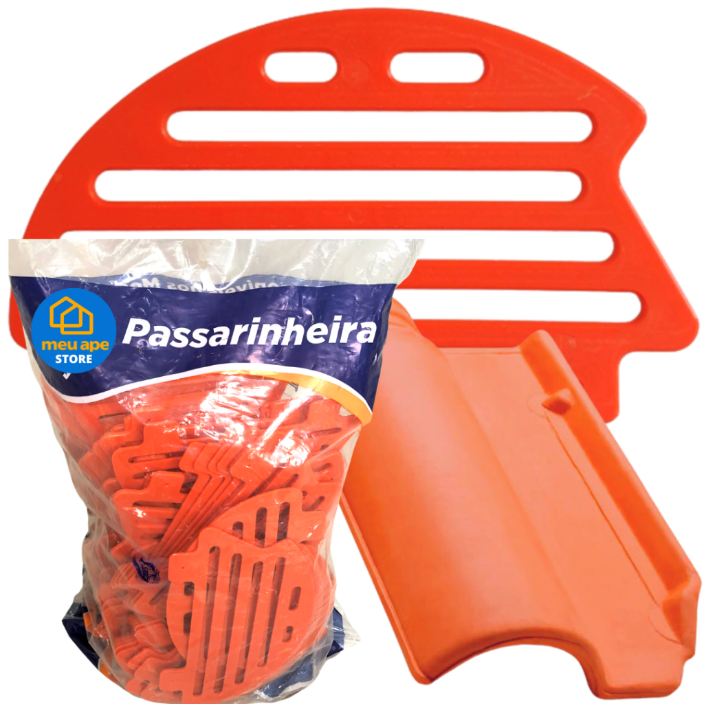 Tela Passarinheira Para Telha Americana 100un Anti Passaros e Roedores Ventilada