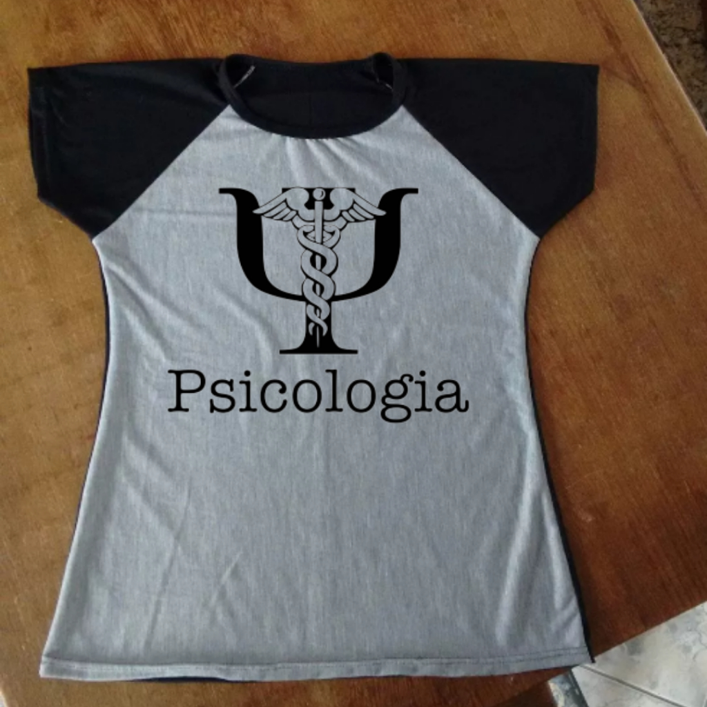 Camiseta de Psicologia Símbolo - Feminino