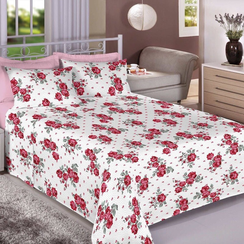Jogo De Cama Casal Padrão 3 Peças Estampado Luxo- Estampas Sortidas