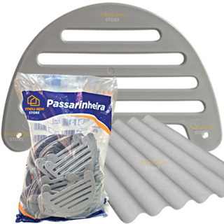 Tela Passarinheira Para Telha Brasilit Eternit Fibrocimento Resistente e Durável 100un Atacado Promo em Oferta na Shopee