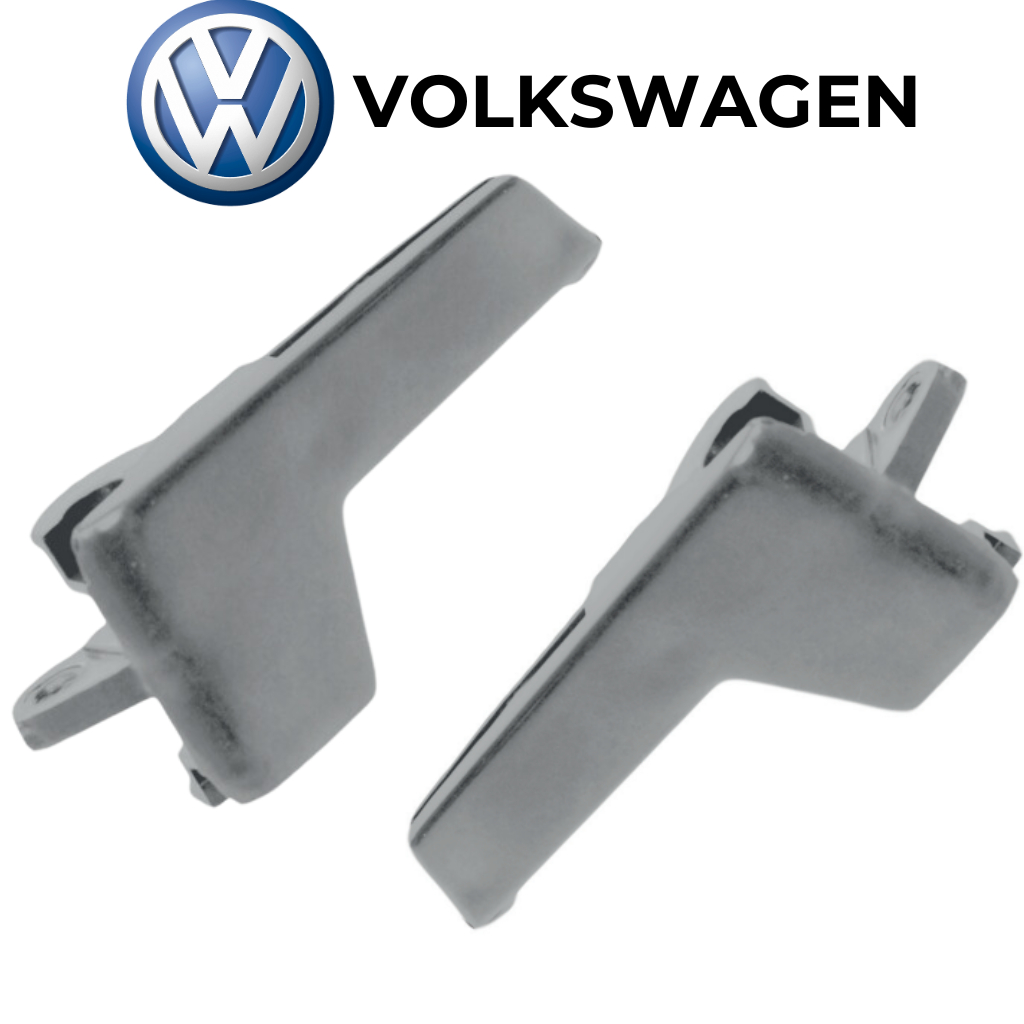 Kit de Gatilho Maçaneta Interna Para Acionamento Da Porta Cinza Volkswagen Gol Passat Quantum Santana Saveiro