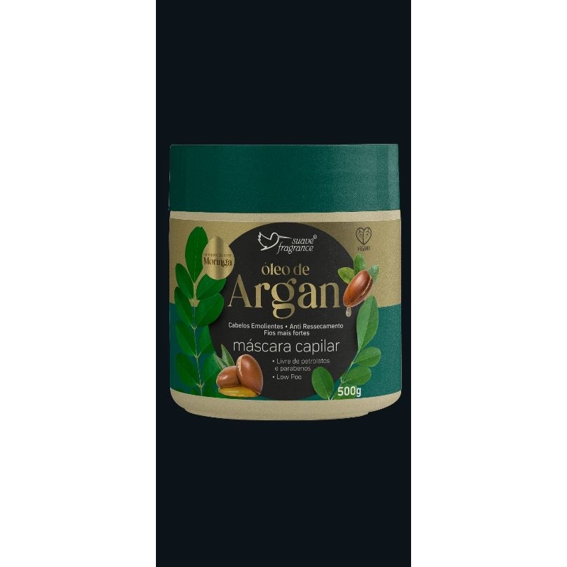 Máscara Capilar Suave Elements Óleo de Argan enriquecido com óleo de moringa Suave Fragrance