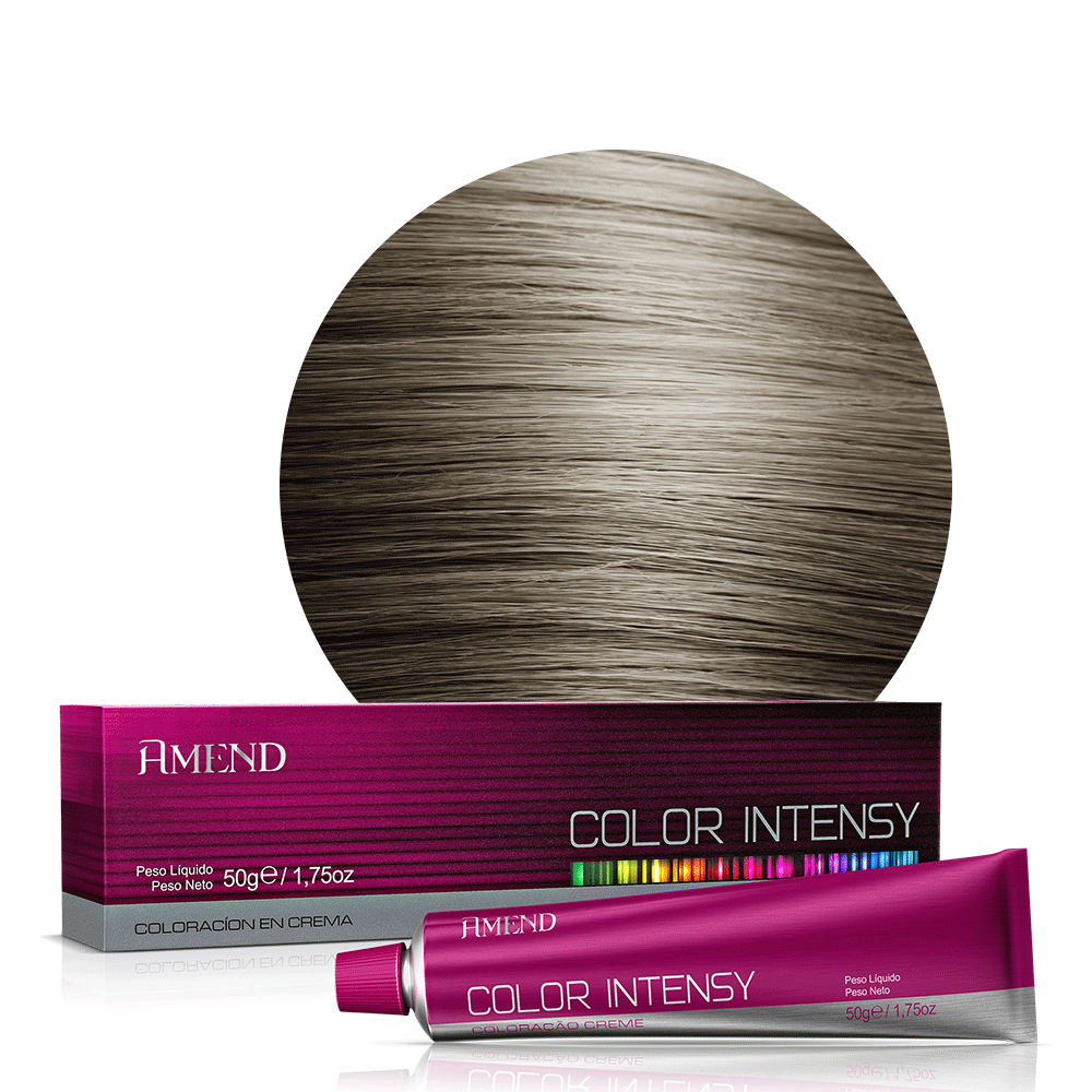 Amend Coloração Color Intensy 7.1 Louro Médio Acinzent. 50g