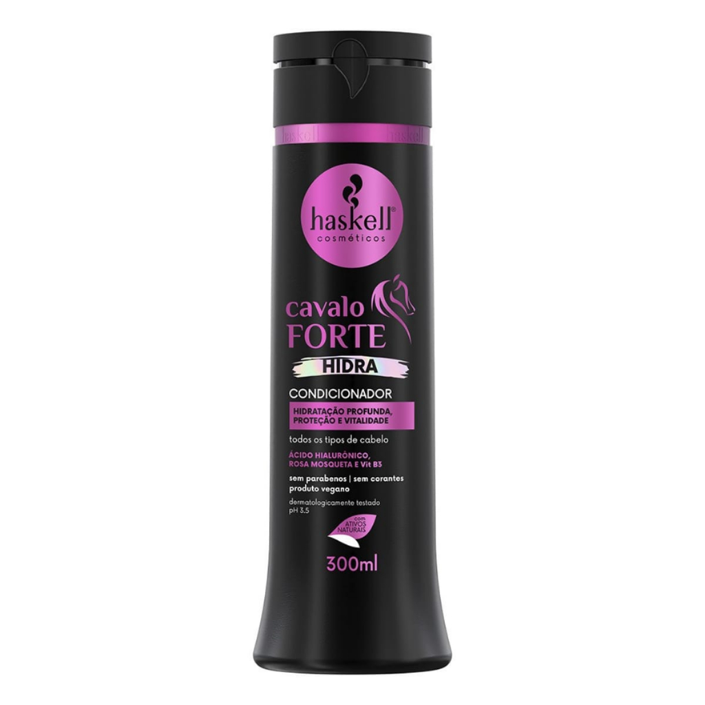 Condicionador Cavalo Forte Hidra Haskell 300ml - Hidratação Profunda
