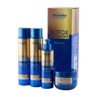 Kit Capilar Botox no Chuveiro - com 4 itens - Rhenuks Cosméticos