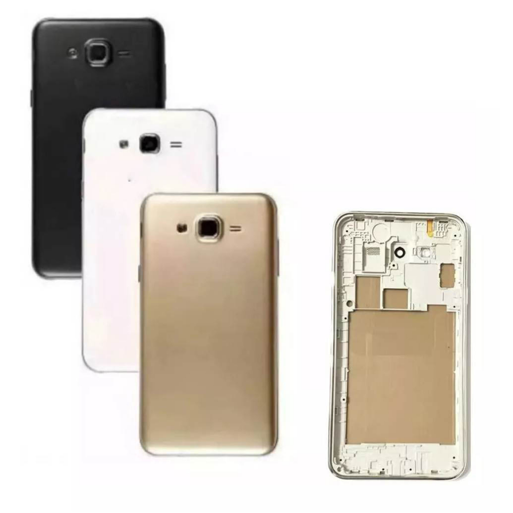 Carcaça Aro Tampa Traseira Para Galaxy J7 Sm-j700m/ds