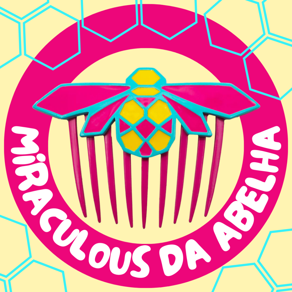 Miraculous da Abelha Camuflado da Zoe - Pente de Cabelo - Miraculous: As Aventuras de Ladybug