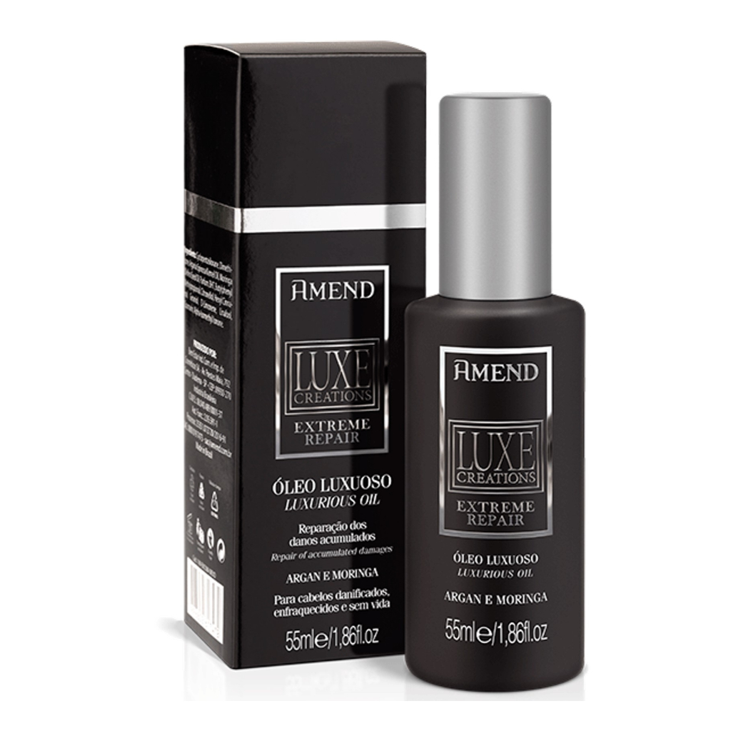 Amend Óleo Luxuoso Luxe Creations Extreme Repair 55ml em Oferta na Shopee