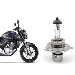 Lampada Farol Biodo H4 12x55/60W Cb250f Twister Cb300f Xre300 Fazer250 10443-E G76