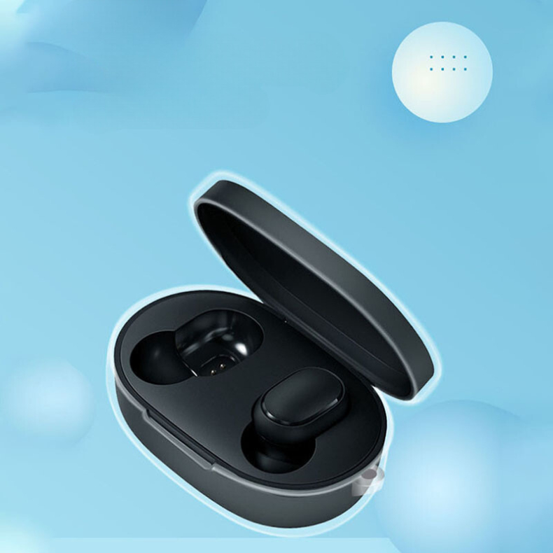 Fone De Ouvido Sem Fio E6s e A6s Bluetooth 5.0 Tws Preto