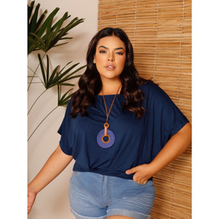 Blusa blusinha feminina de prega chique soltinha tamanho grande t-shirt cropped camisa camiseta verão