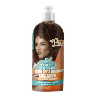 Creme Pentear Soulshine Praia Sol Mar E Piscina Proteção Antifrizz Soul Power 500ml - Beautycolor em Oferta na Shopee