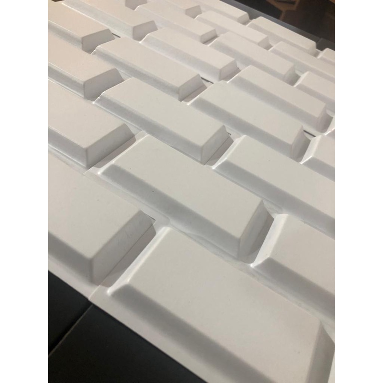 Promo 100 Placas 3d Tijolinho Revestimento PVC Decorativas - Home & Living