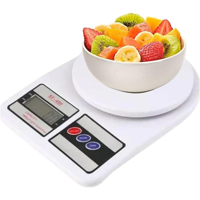 Balança Digital de Cozinha  Até 10 kg, Escala 1 grama Moment