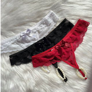 Kit 10 Calcinha Tanga Fio Dental Sensual Tailandesa Com Pérolas Massageadoras