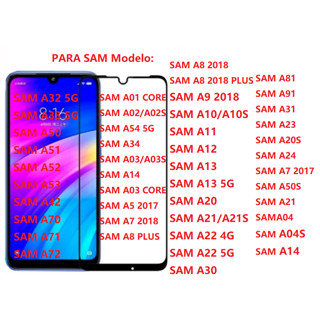 3 Kits Película De Vidro Temperado 3D Full Para SAM A5 2017 A7 2018 A8 PLUS A8 2018 A10 A11 A12 A13 A20 A21S A22 A30 A33 A32 A51 A52 A53 A72 A70 A71 A42 A72 A73 A80 A81 A91 A31 A23 A20S A24 A7 2017 A50S A04 A04S A01 CORE A02S A03S A54 A34 A14 A03 CORE