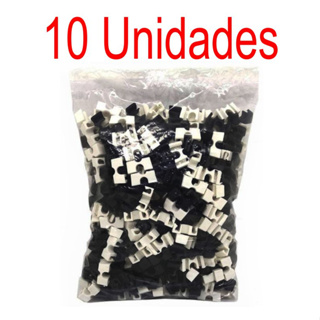 Kit 10 - Suporte Clip Adaptador Hashi - Preto/Branco ou Coloridos ( Para Hashi Descartável ) em Oferta na Shopee