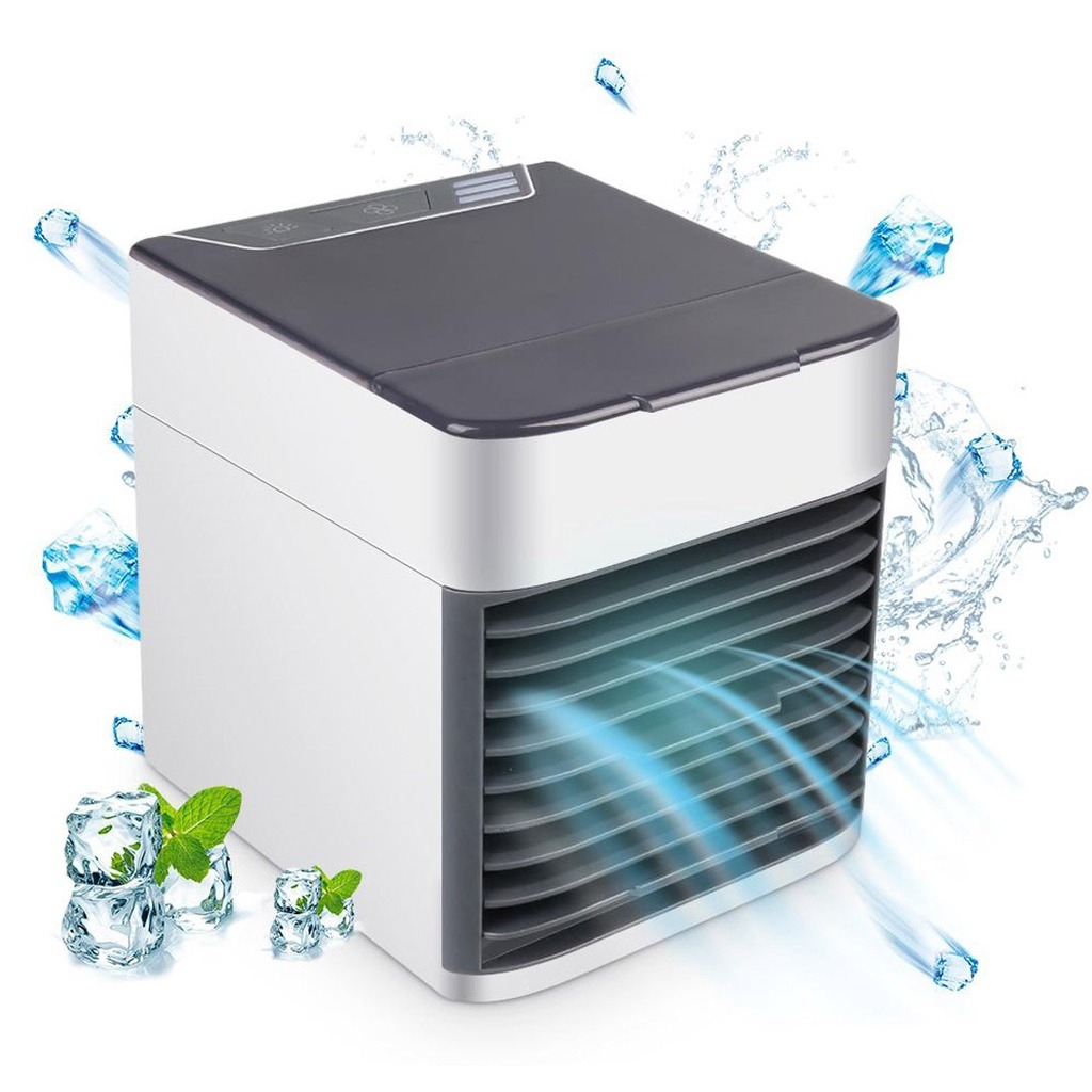 Mini Ar Condicionado Portátil Arctic Air Cooler Umidificador Climatizador Luz Led Envio Imediato