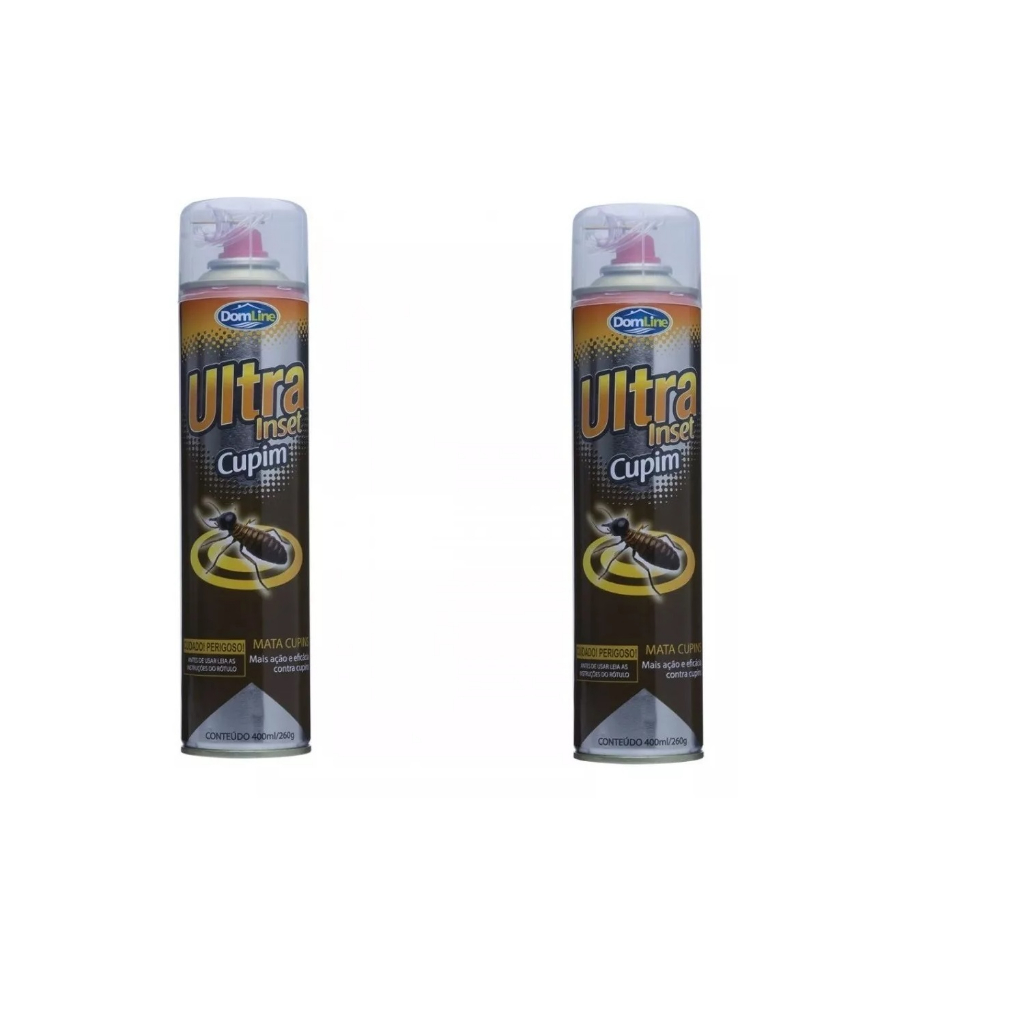 02 Anti Cupim Mata Cupim Ultra Inset Spray 400ml