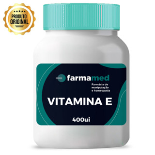 Vitamina E 400ui - Antioxidante Natural, Energia, Disposição, Imunidade, Queda de Cabelo