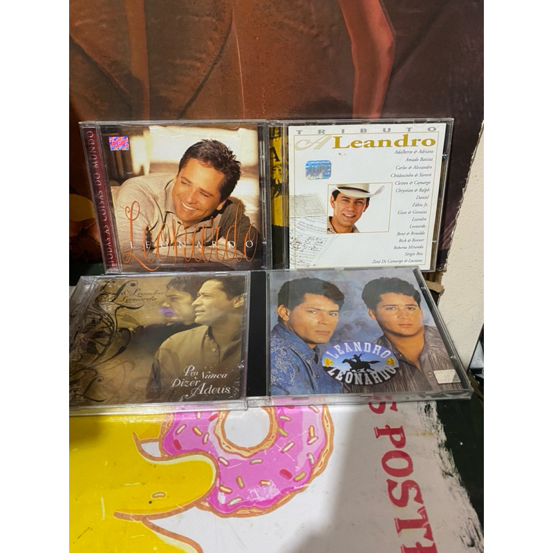 CDs sertanejos Leandro Leonardo