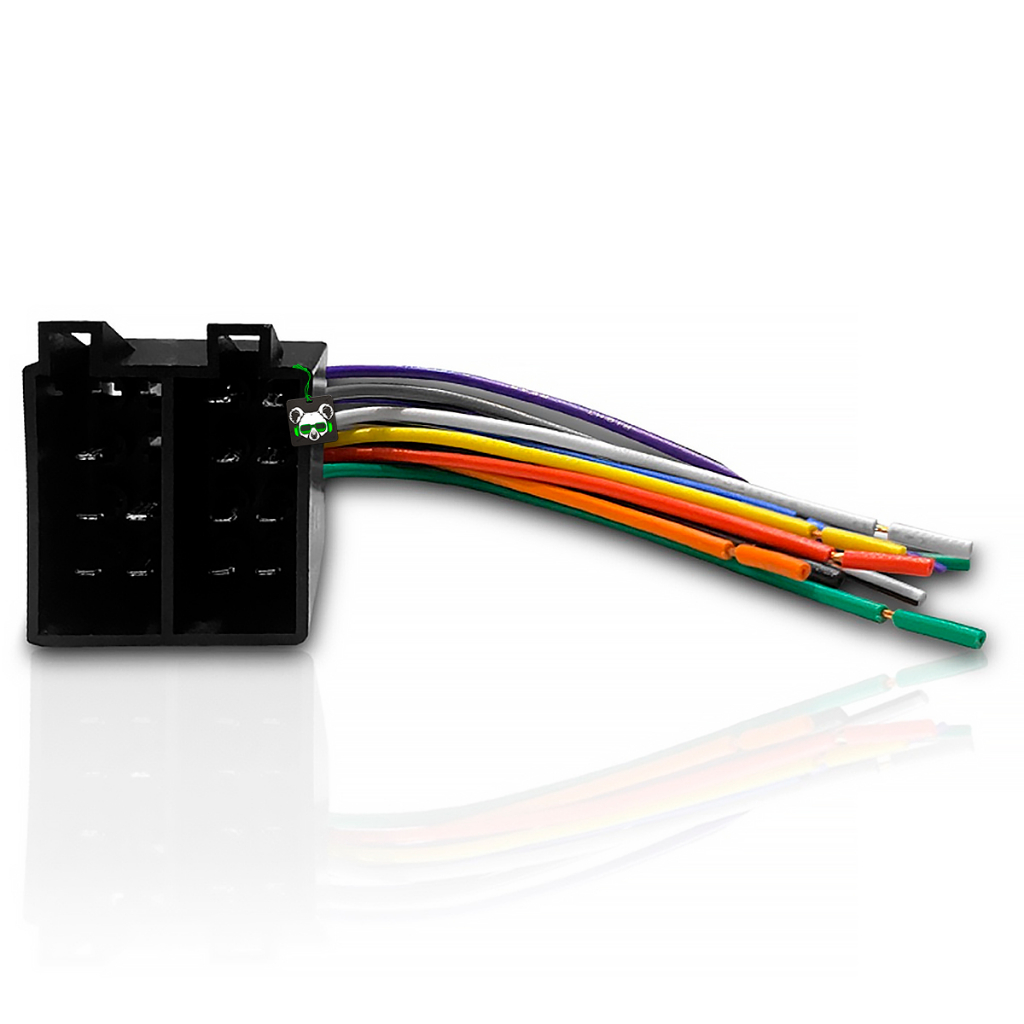 Chicote Conector Iso 16 Vias Plug Universal Macho Multimidia em Oferta na Shopee