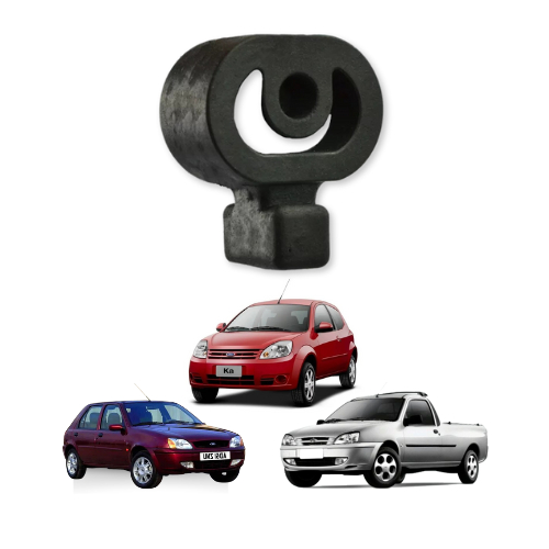 Coxim Borracha Escapamento Ford Fiesta Ka Courier - Traseiro