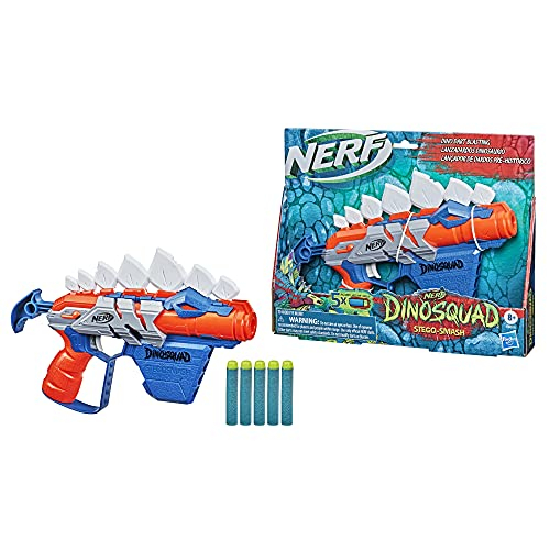 Lançador de Dardos Nerf Dinosquad Stego-Smash F0806 - Hasbro