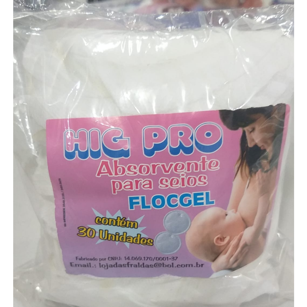 Absorvente De Seios Higpro 90 Unidades  DIA E NOITE