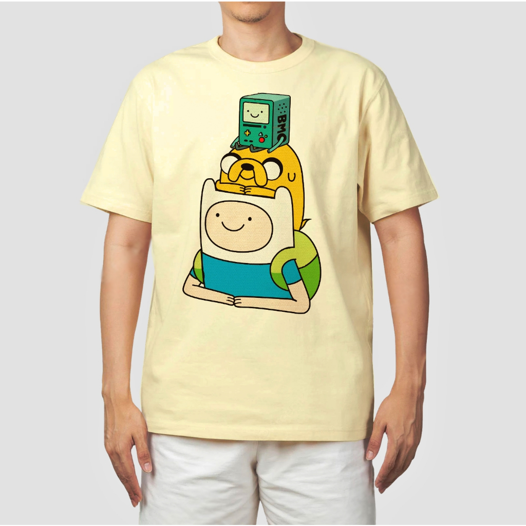 Camiseta Hora De Aventura Finn E Jake Adventure Time Nerd