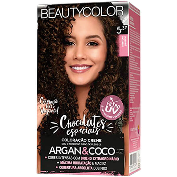 TINTA BEAUTY COLOR KIT 5.37 MARROM PASSION