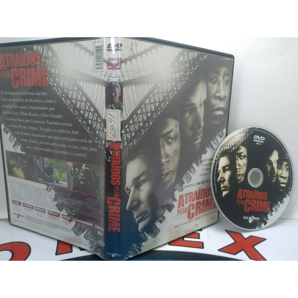 Dvd Original Do Filme Atraídos Pelo Crime (richard Gere)